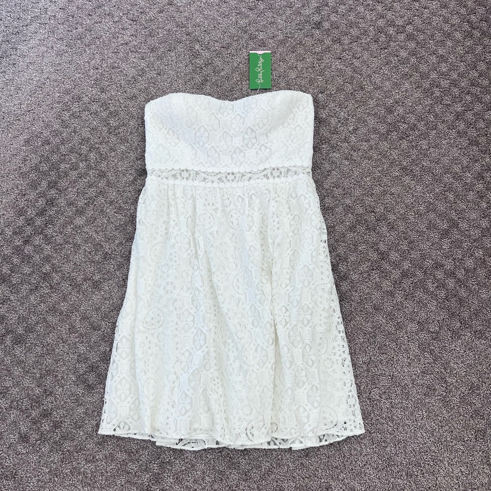 Lilly Pulitzer Resort White Lace Dress
